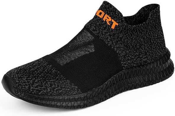 Pair of Brennan men's knit sneakers in multiple colour options