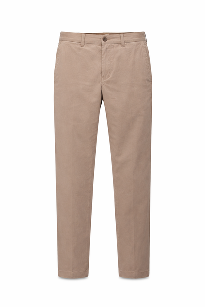 Lorenzo – Timeless Taupe Chino Trousers