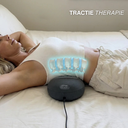 DeepRelief device in use for lower back pain relief