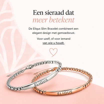 Silver medical ID bracelet for Eliquis users displayed on a wrist