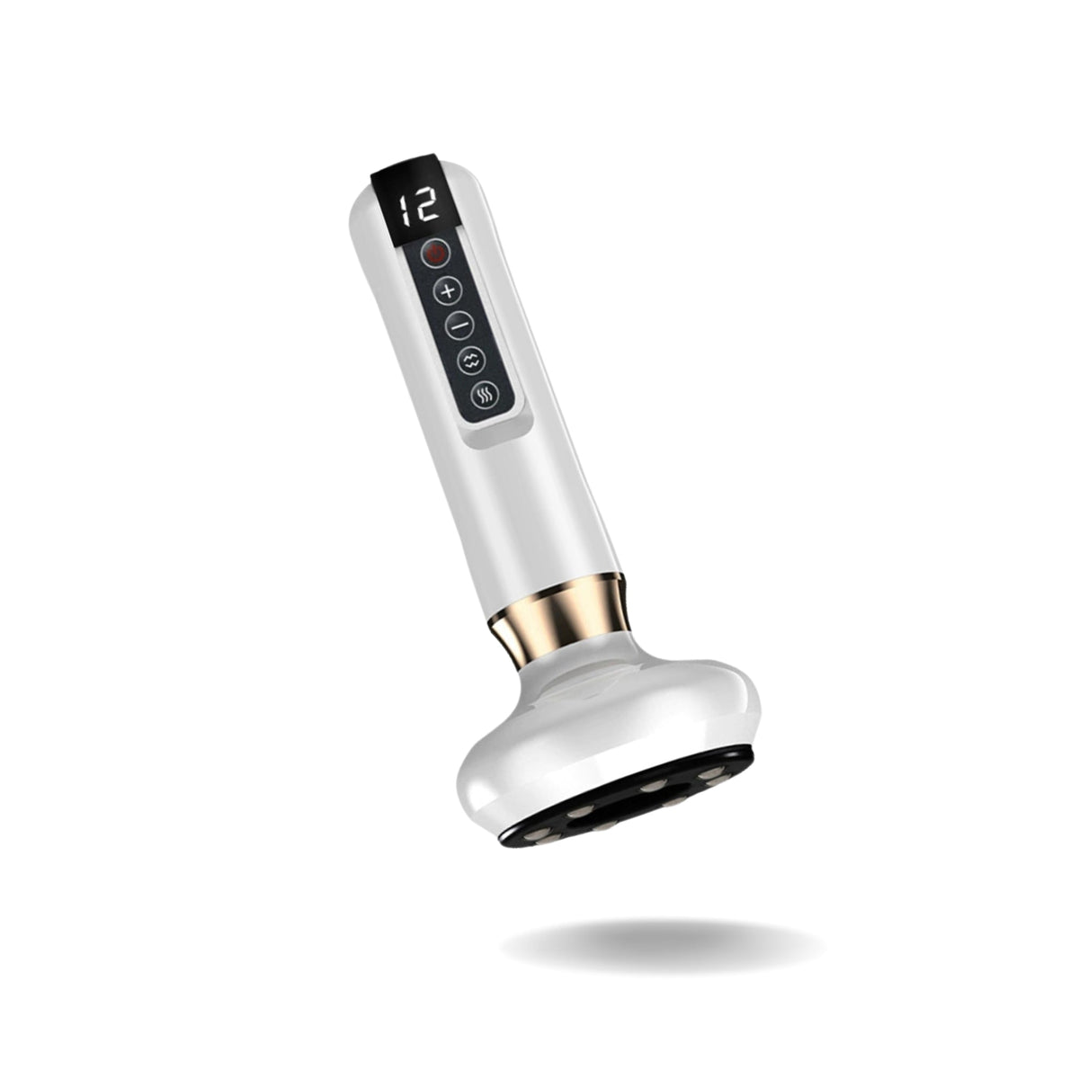 Compact body toning and cellulite reduction massager with dual therapy
