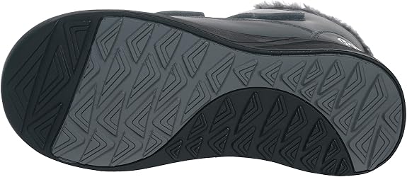 Nordren men's ankle-high winter boots in navy blue