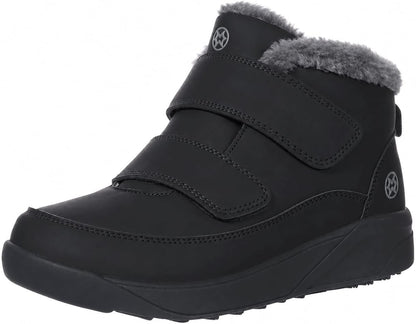 Nordren men's winter boots with velcro strap detail