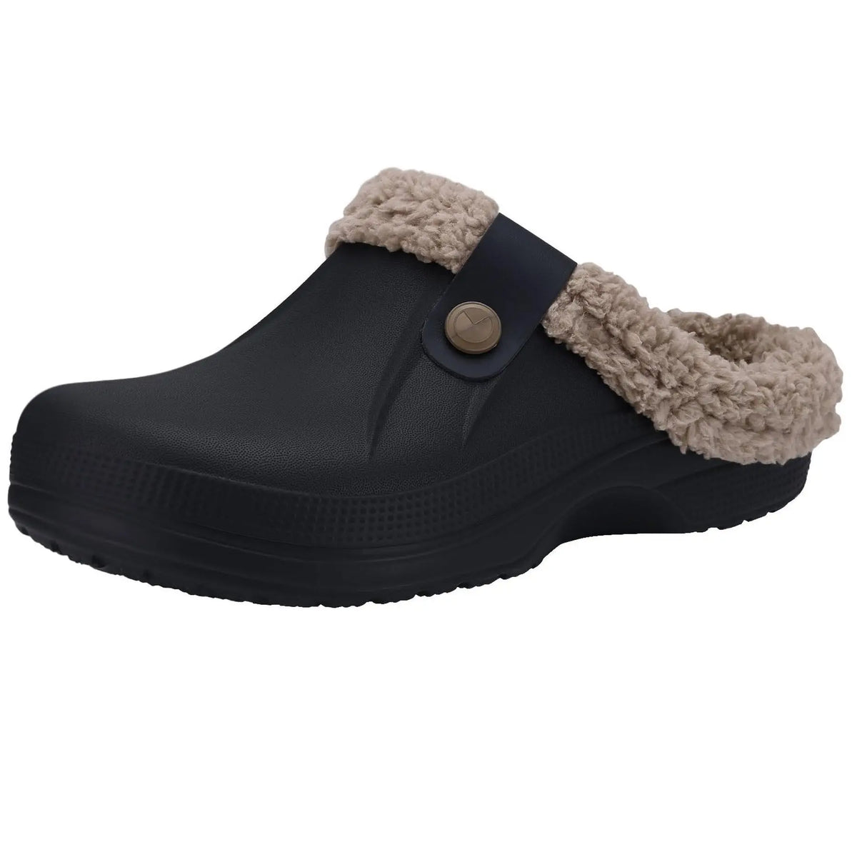 Norval winter slippers shown in multiple colour options flat lay
