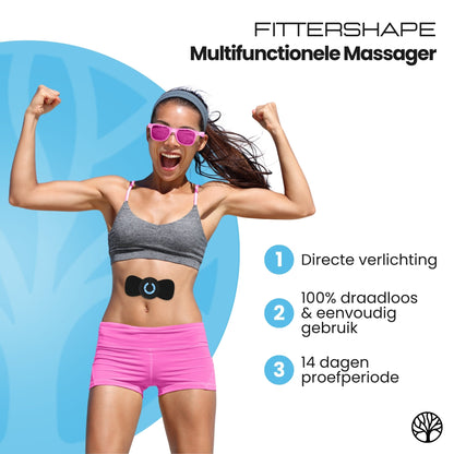 Wireless massager device for home pain relief