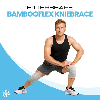 Close-up of breathable fabric on Vexon knee support brace