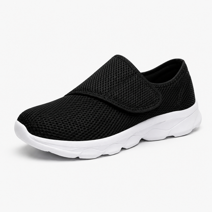 Aldwick orthopedic shoe with wide entry opening for easy wear