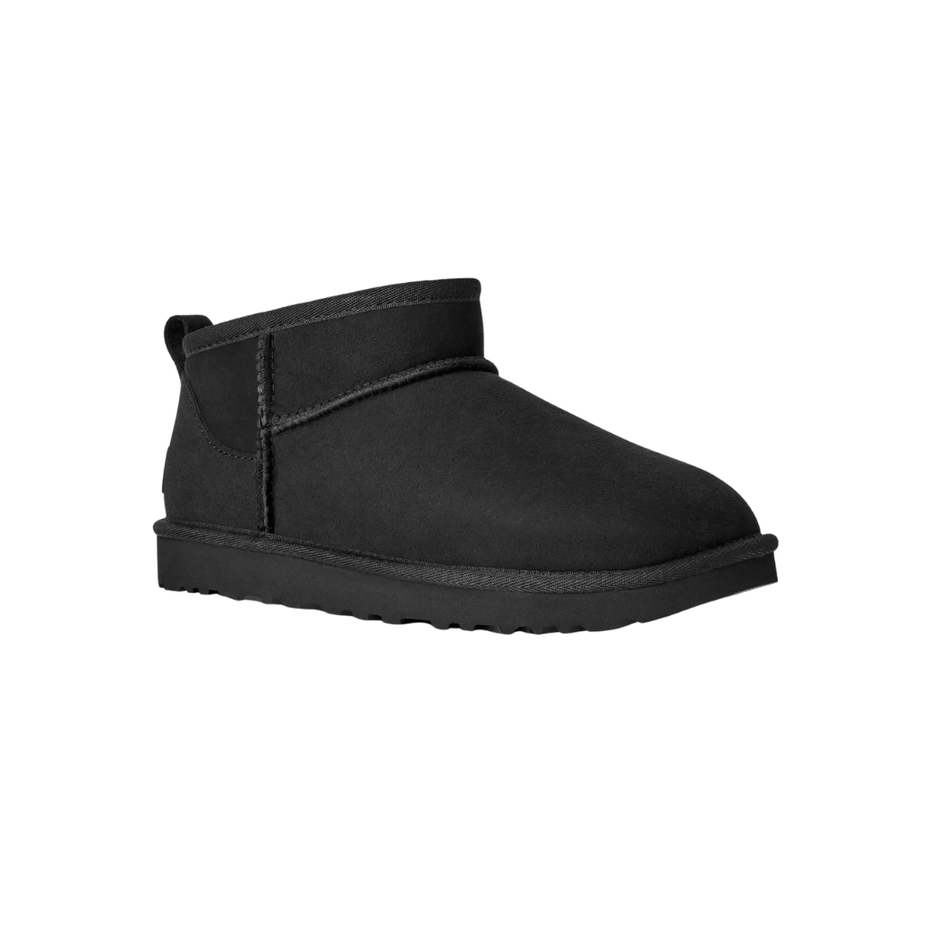 Women's sheepskin mini boots size guide UK chart visual