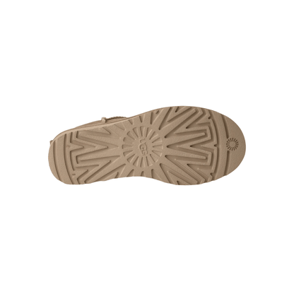 Sugarcane EVA outsole detail on women's flexible mini boot